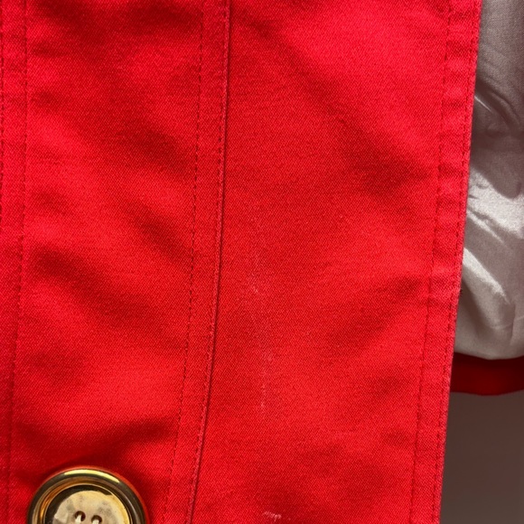 Red Jacket with Gold Buttons - Picture 11 of 11